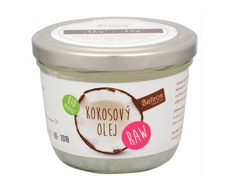 Na obrázku je zobrazený produkt bio kokosový olej 