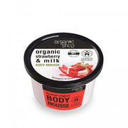 Braškių ir jogurto kūno putos (Body Mousse) 250 ml