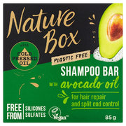 Tvirtas šampūnas plaukų regeneracijai ir skilinėjančių galiukų kontrolei Avokadų aliejus (Šampūno baras) 85 g