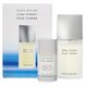 Issey Miyake L`Eau D`Issey pour Homme dovanų rinkinys, tualetinis vanduo 75ml + deostick 75ml (kelioninis rinkinys)