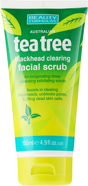 Odos pilingas arbatmedis (Blackhead Clearing Facial Scrub) 150 ml