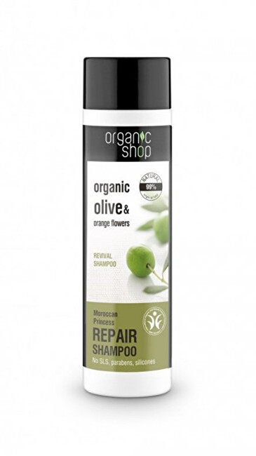 Atkuriamasis šampūnas alyvuogių ir apelsinų žiedų (Repair Shampoo) 280 ml