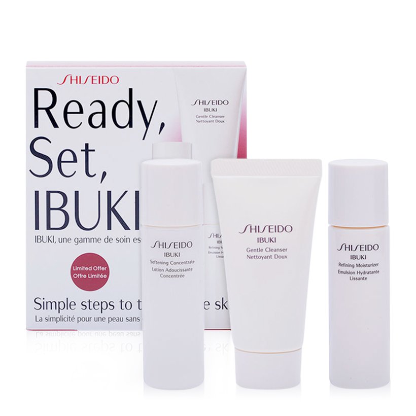 Shiseido Ibuki starter kit Dovanų rinkinys