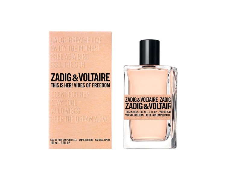 Zadig&Voltaire This is Her! Vibes of Freedom Parfumuotas vanduo