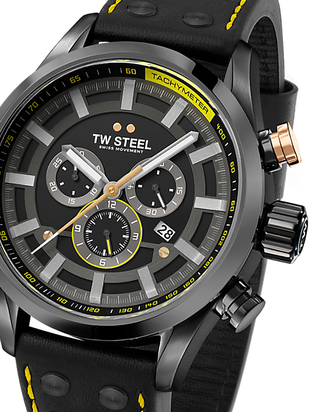 TW-Steel SVS207 Fast Lane Chronograph limited edition Mens Watch 48mm 10ATM