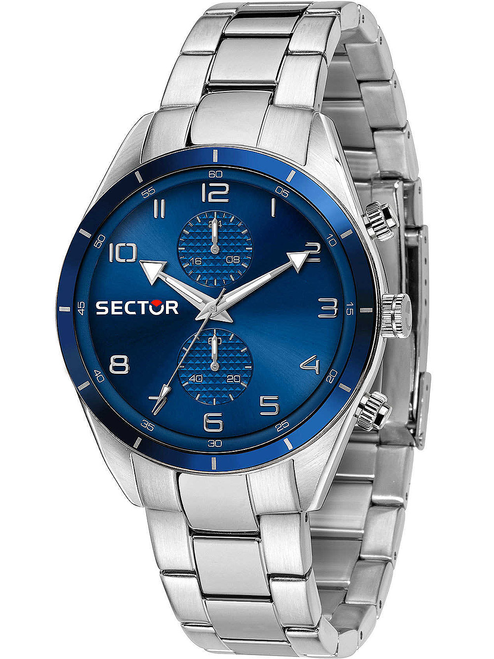 Sector R3253516004 series 770 dual time Mens Watch 44mm 5ATM