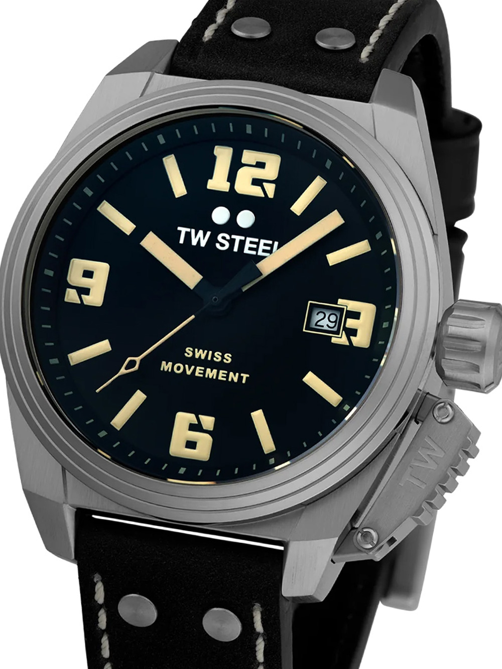 TW-Steel TW1101 Canteen Mens Watch 42mm 10ATM