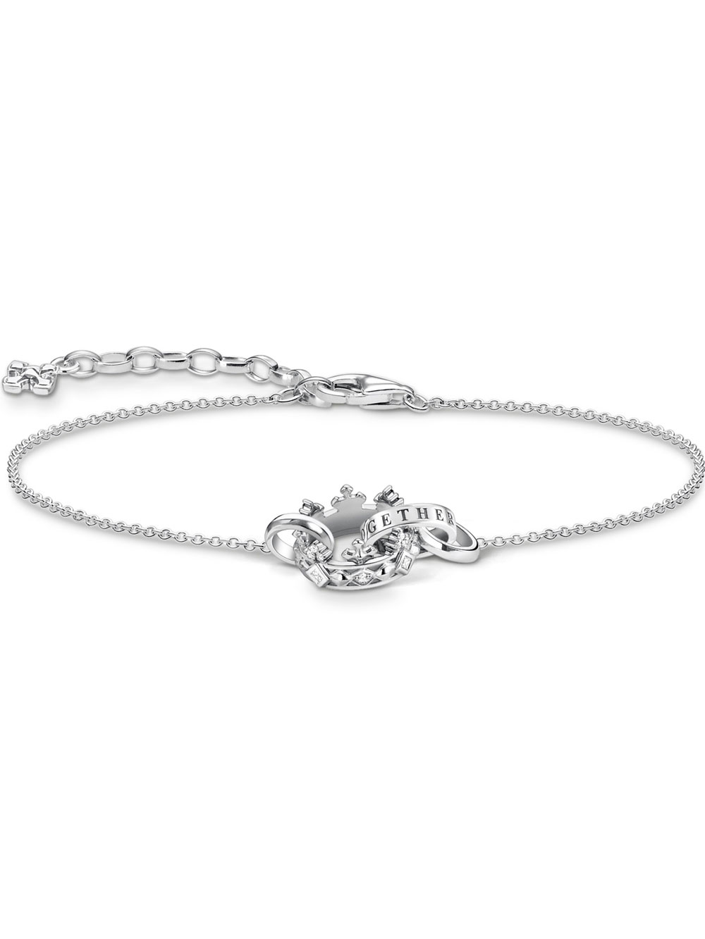 Thomas Sabo A1982-643-14 Crown Bracelet Ladies