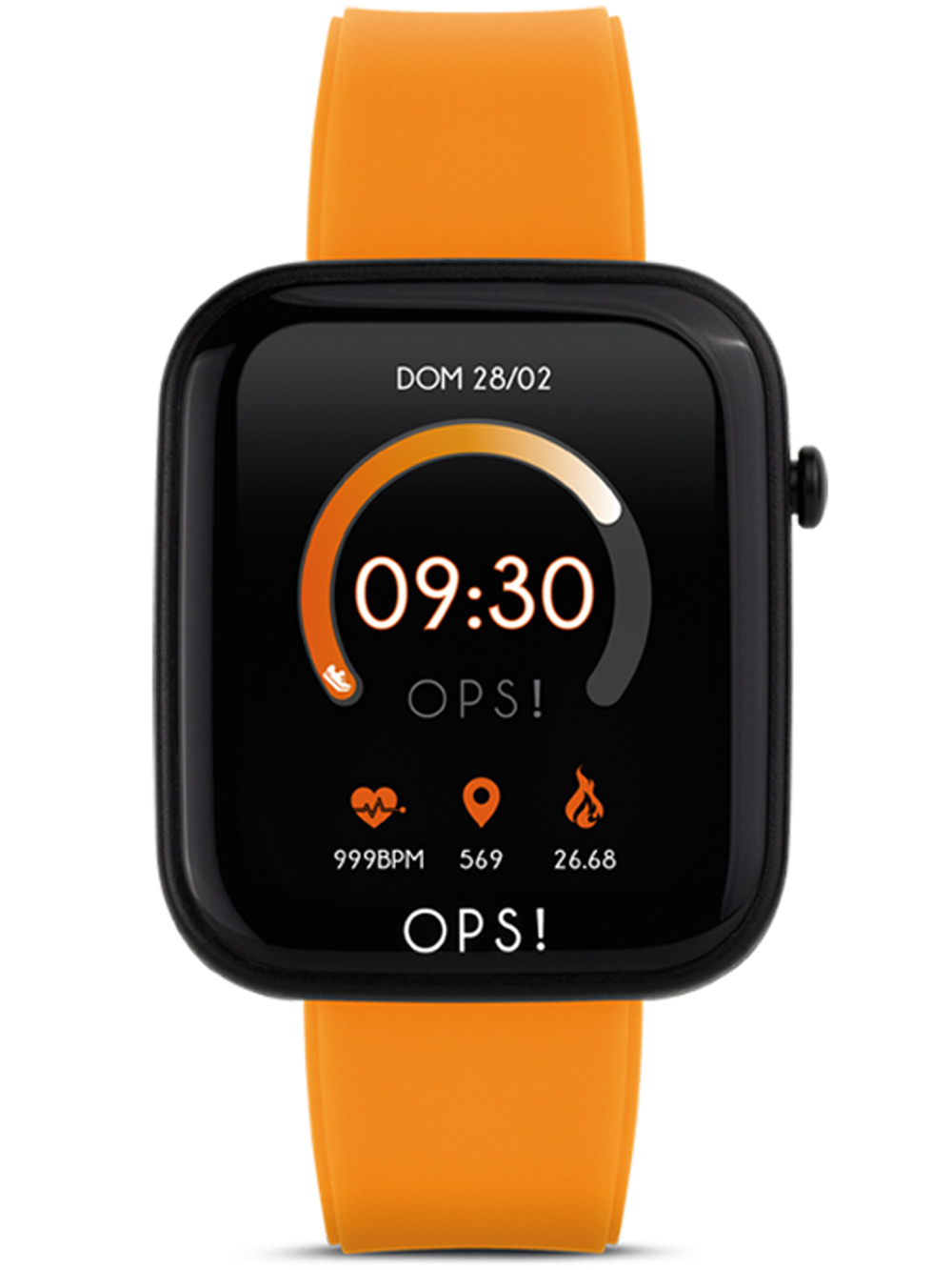 OPS!SMART OPSSW-08 Active Smartwatch Unisex 38mm