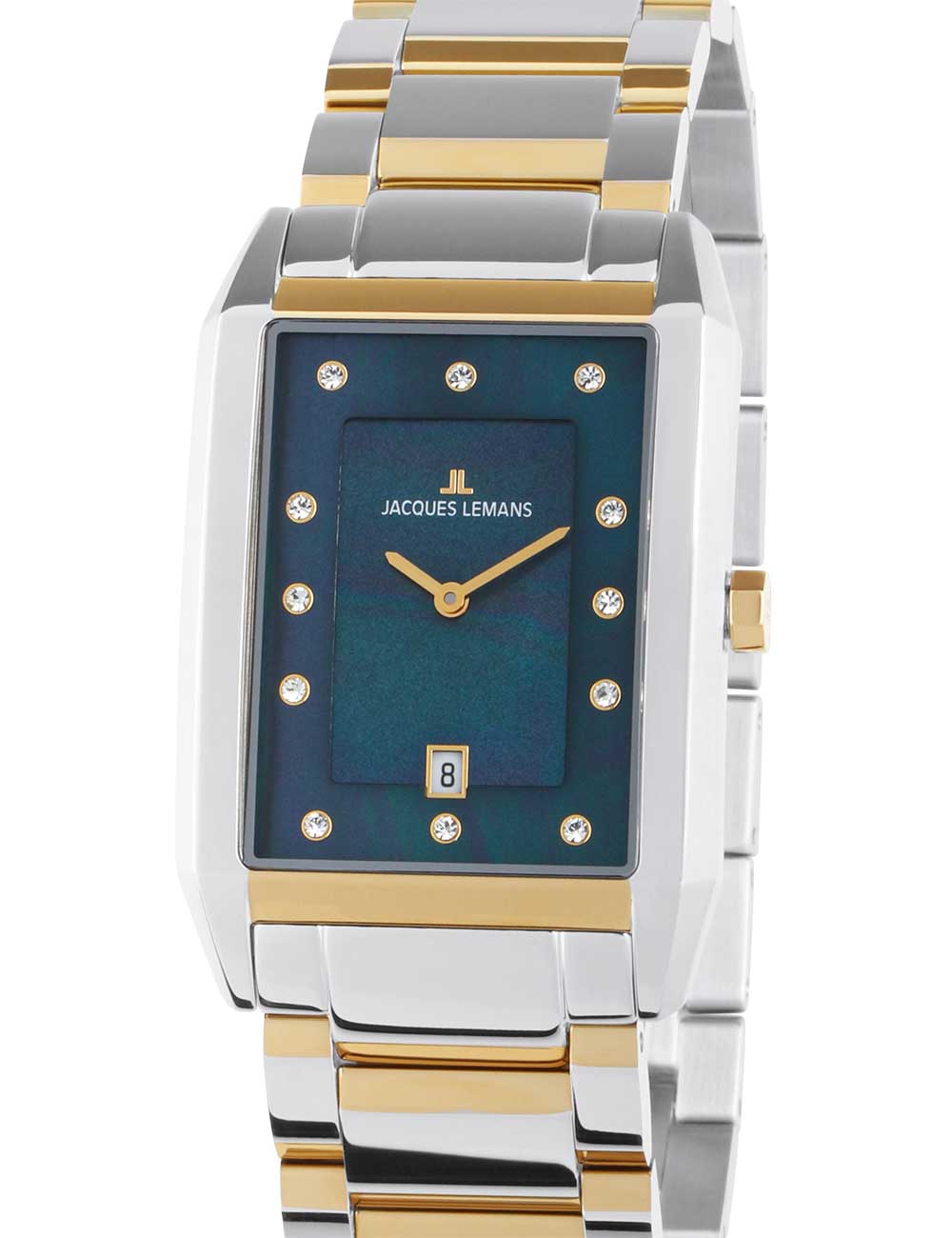 Jacques Lemans 1-2159O Torino square Unisex Watch 30mm 5ATM