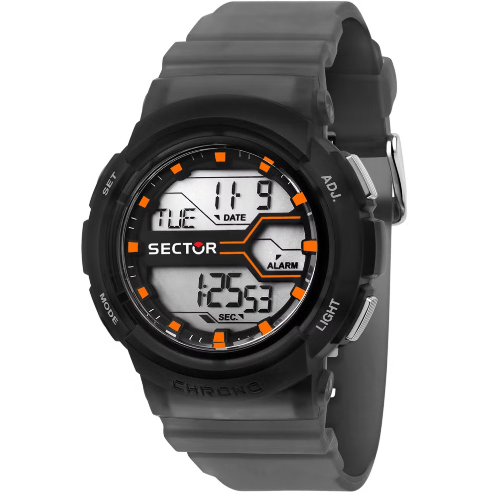 Sector R3251547001 EX-39 Digital Watch Mens Watch 44mm 10ATM