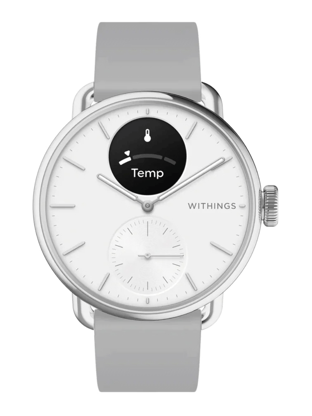 Withings HWA10-model 2-All-Int ScanWatch 2 White 38 mm 5ATM 