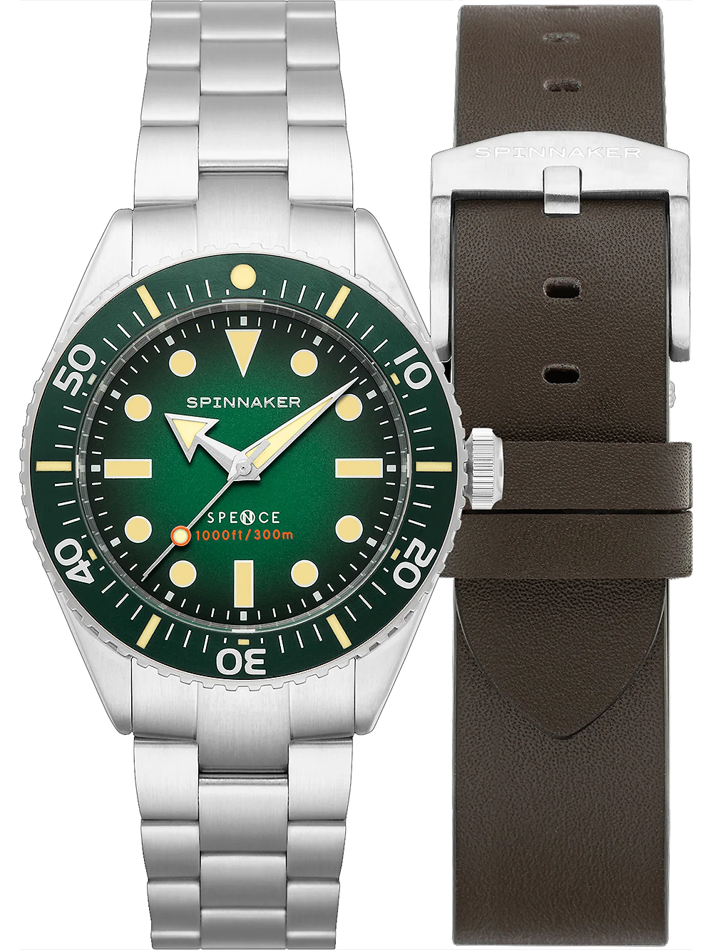 Spinnaker SP-5097-44 Mens Watch Spence Automatic Diver 40mm 30ATM