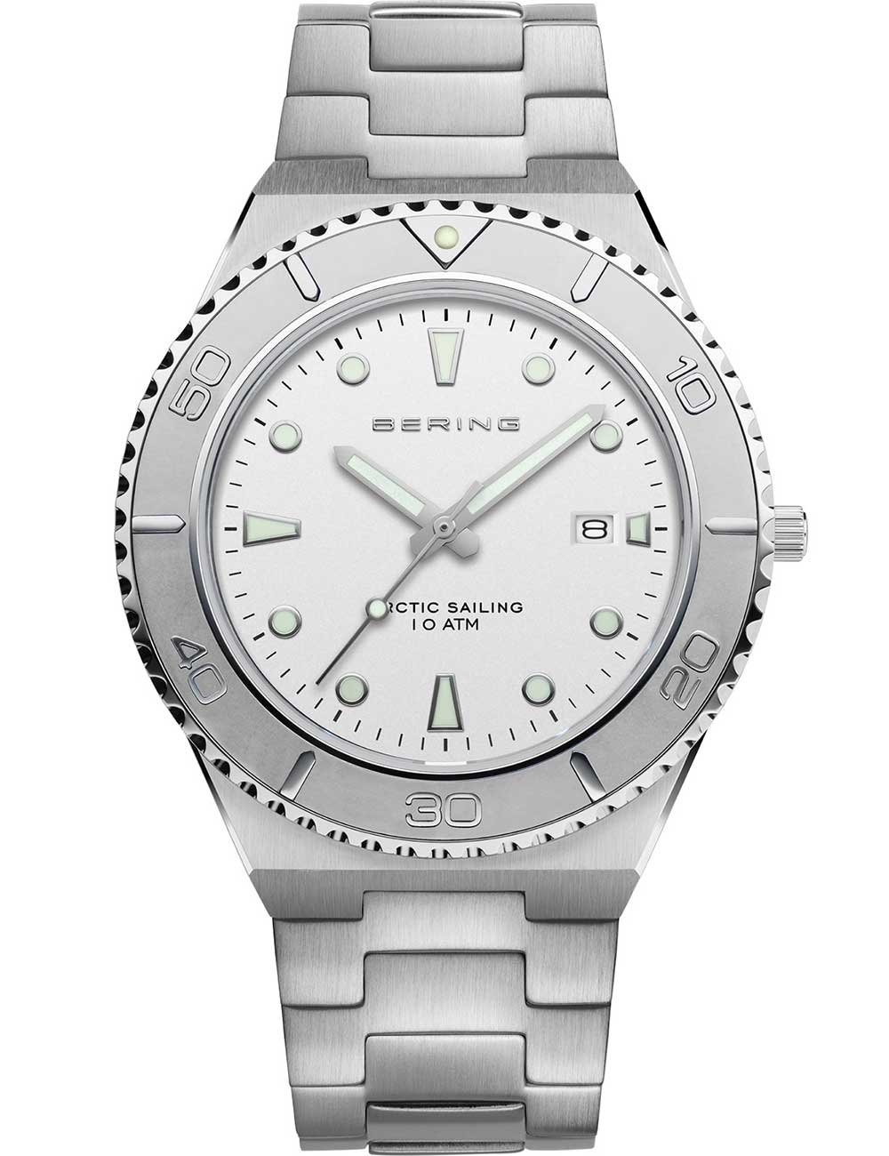 Bering 18940-704 Mens Watch Classic Sport 40mm 10 ATM