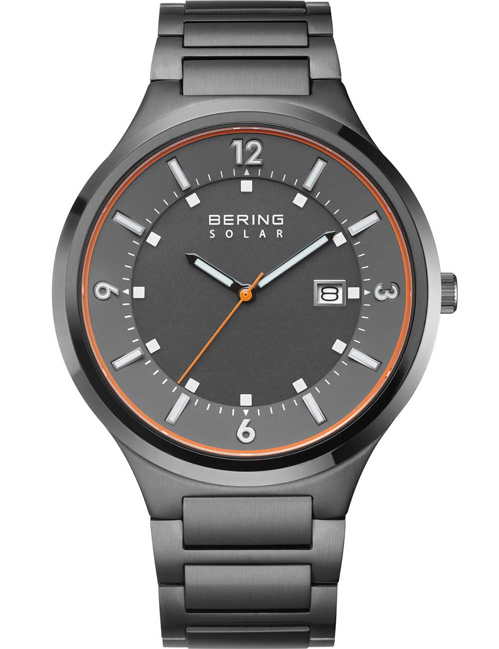 Bering 14442-777 Mens Watch Slim-Solar 42mm 5ATM