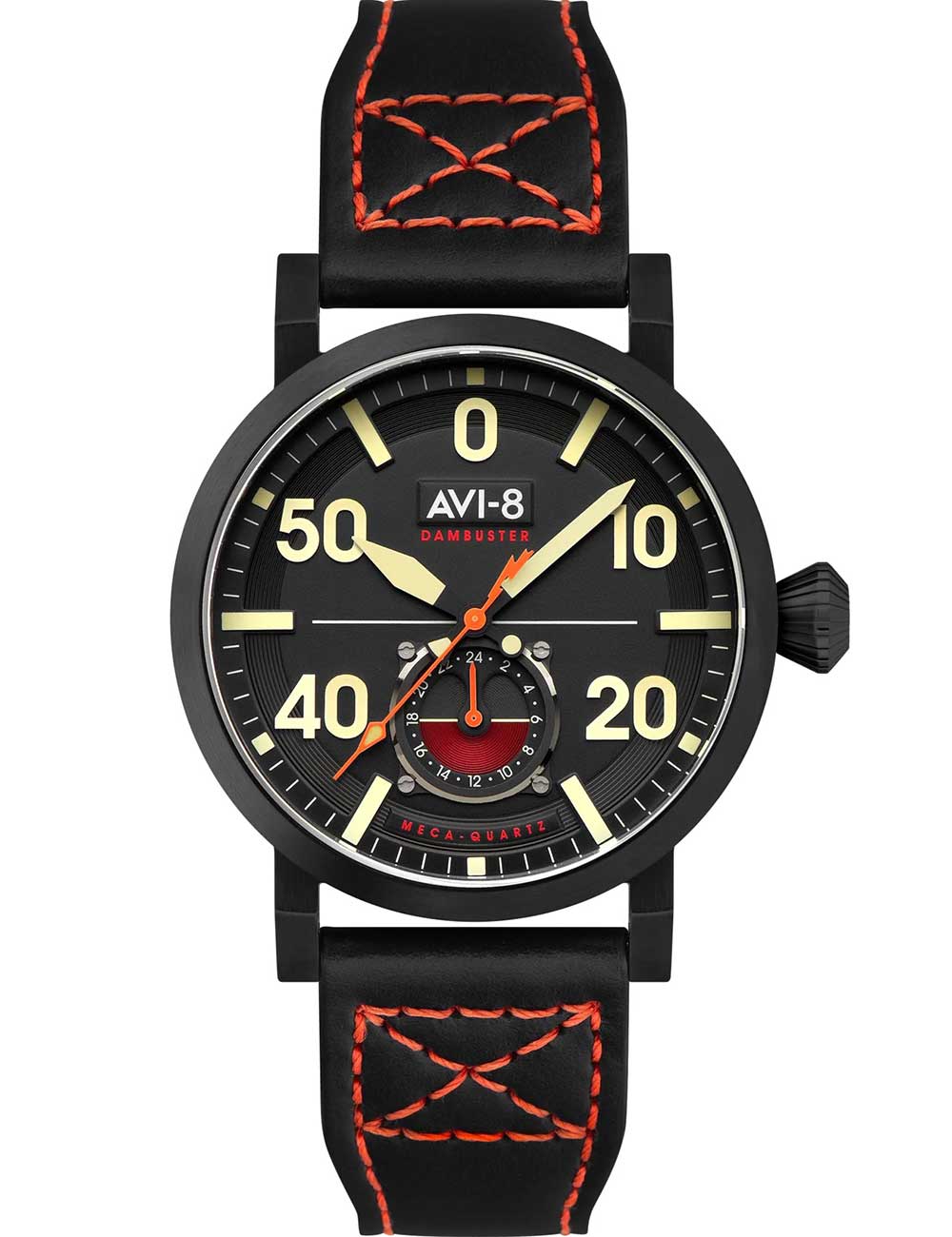 AVI-8 AV-4113-03 Mens Watch Dambuster Chadwick 43mm 5ATM