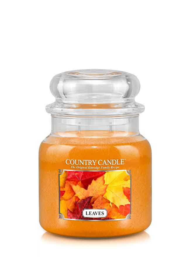 Country Candle Leaves kvapioji žvakė vidutinė 2 dagčiai (453 g)