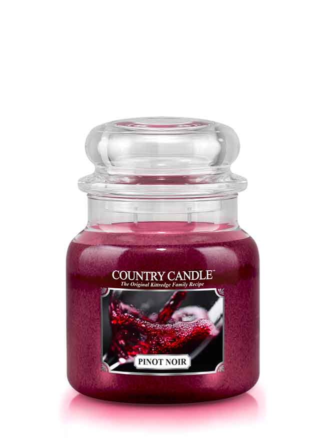 Country Candle Pinot Noir kvapioji žvakė vidutinė 2 dagčiai (453 g)