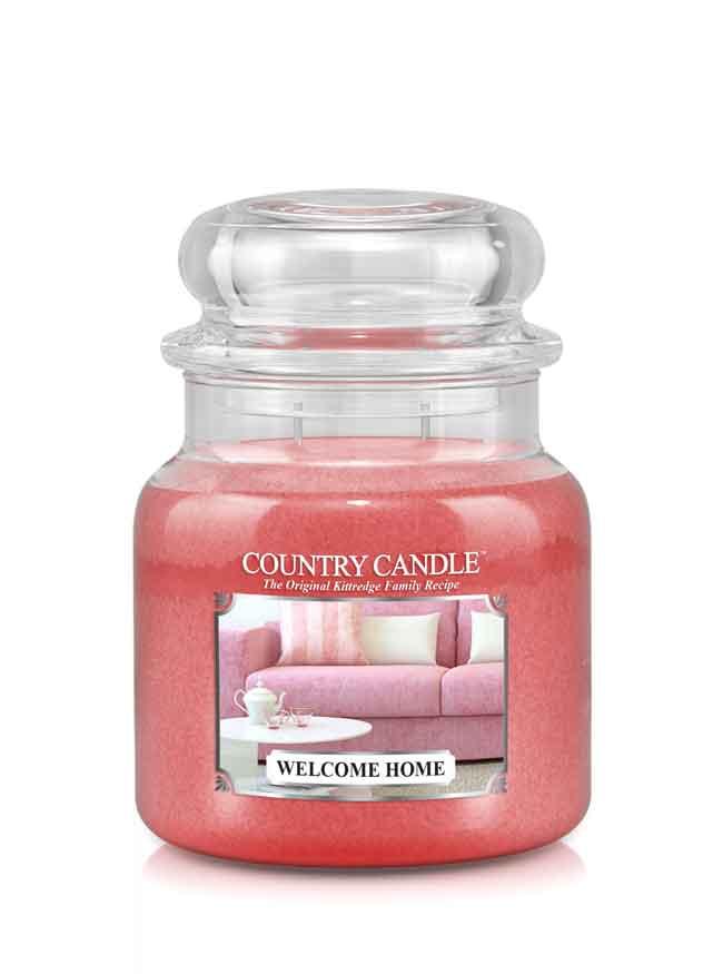 Country Candle Welcome Home kvapioji žvakė vidutinė 2 dagčiai (453 g)