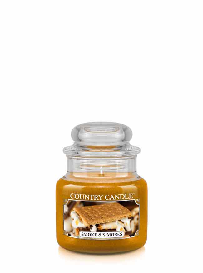 Country Candle Smoke & S'mores kvapioji žvakė mini 1 dagtis (104 g)