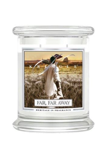 Kringle Candle Far, Far Away vidutinė 2 dagčių kvapioji žvakė (411 g)