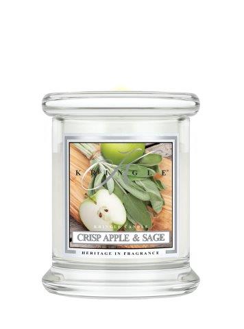 Kringle Candle Crisp obuolių ir šalavijų kvapioji žvakė, 1 dagtis (127 g)