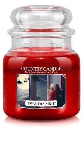 Country Candle 'Twas the Night kvapioji žvakė, vidutinė 2 dagčiai (453 g)