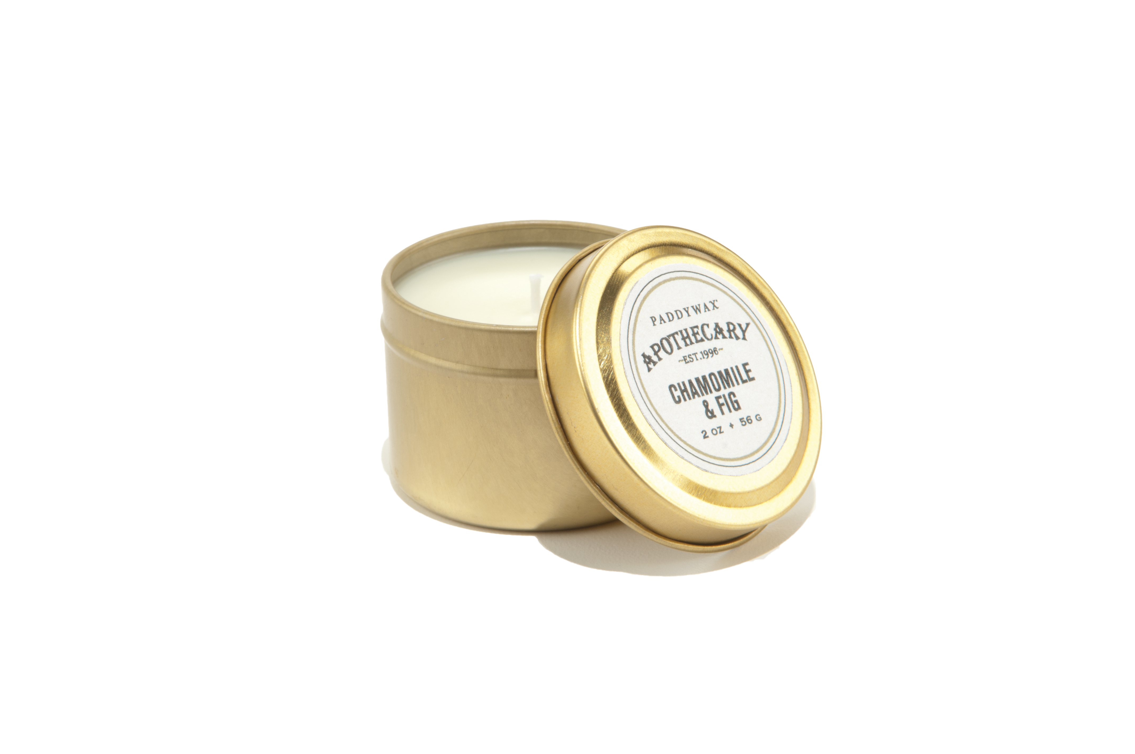 Paddywax Apothecary CHAMOMILE & FIG kvapioji žvakė 2 uncijos. (2 uncijos / 56 g)