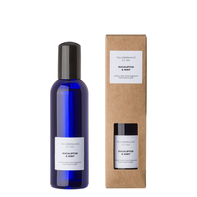 Vila Hermanos Apothecary Cobalt Blue Eucalyptus & Mint buitinis purškiklis 100 ml