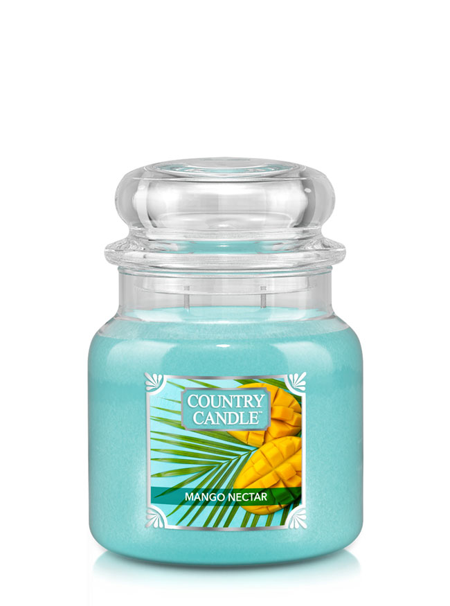 Country Candle Mango Nectar kvapioji žvakė vidutinė 2 dagčiai (453 g)