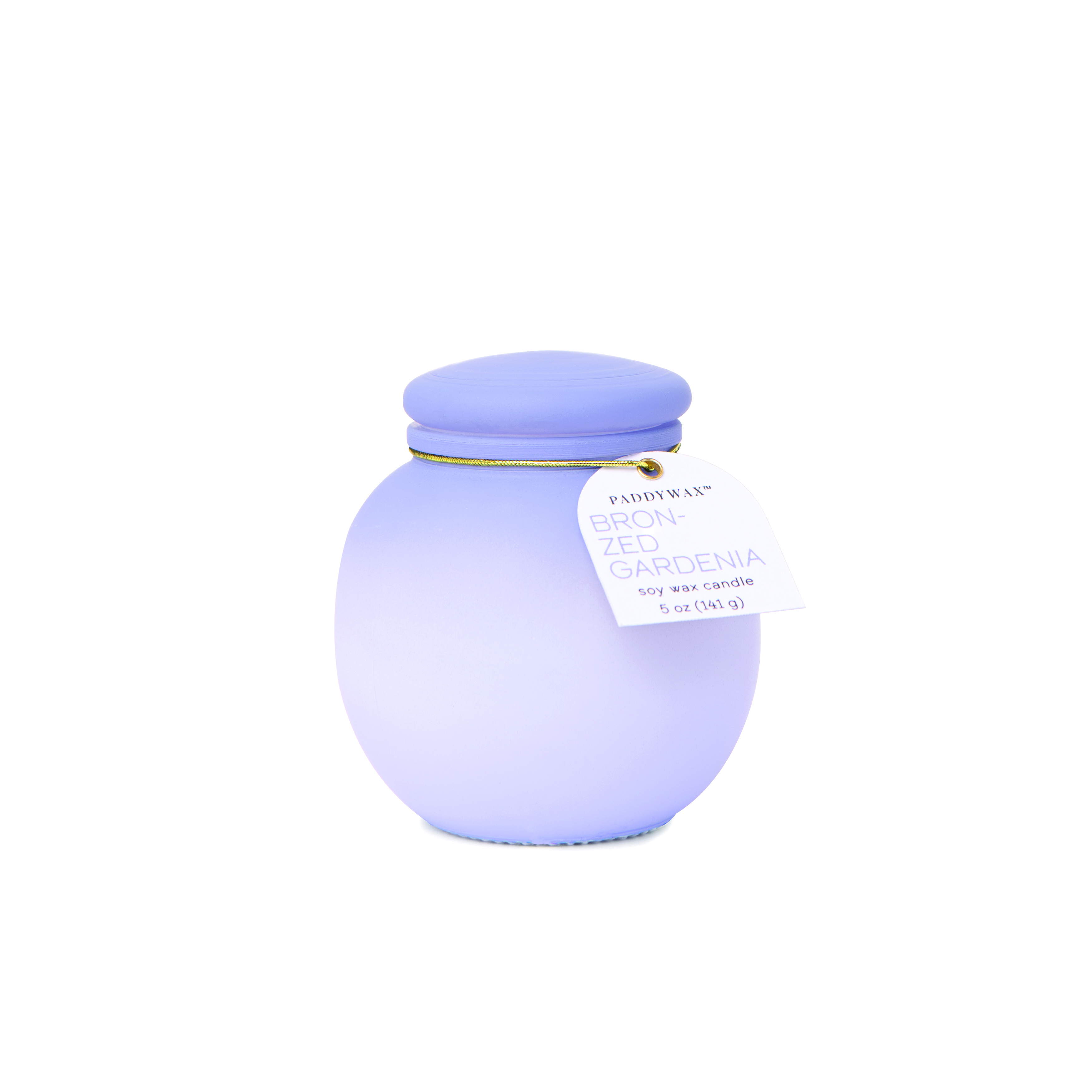 Paddywax ORB Gardenia & Tonka Purple Lavender Ombre kvapioji žvakė 5 oz./141g