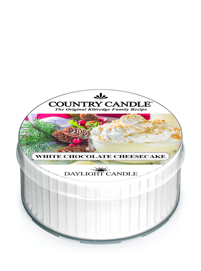 Country Candle White Chocolate Cheesecake kvapioji žvakė (42g)