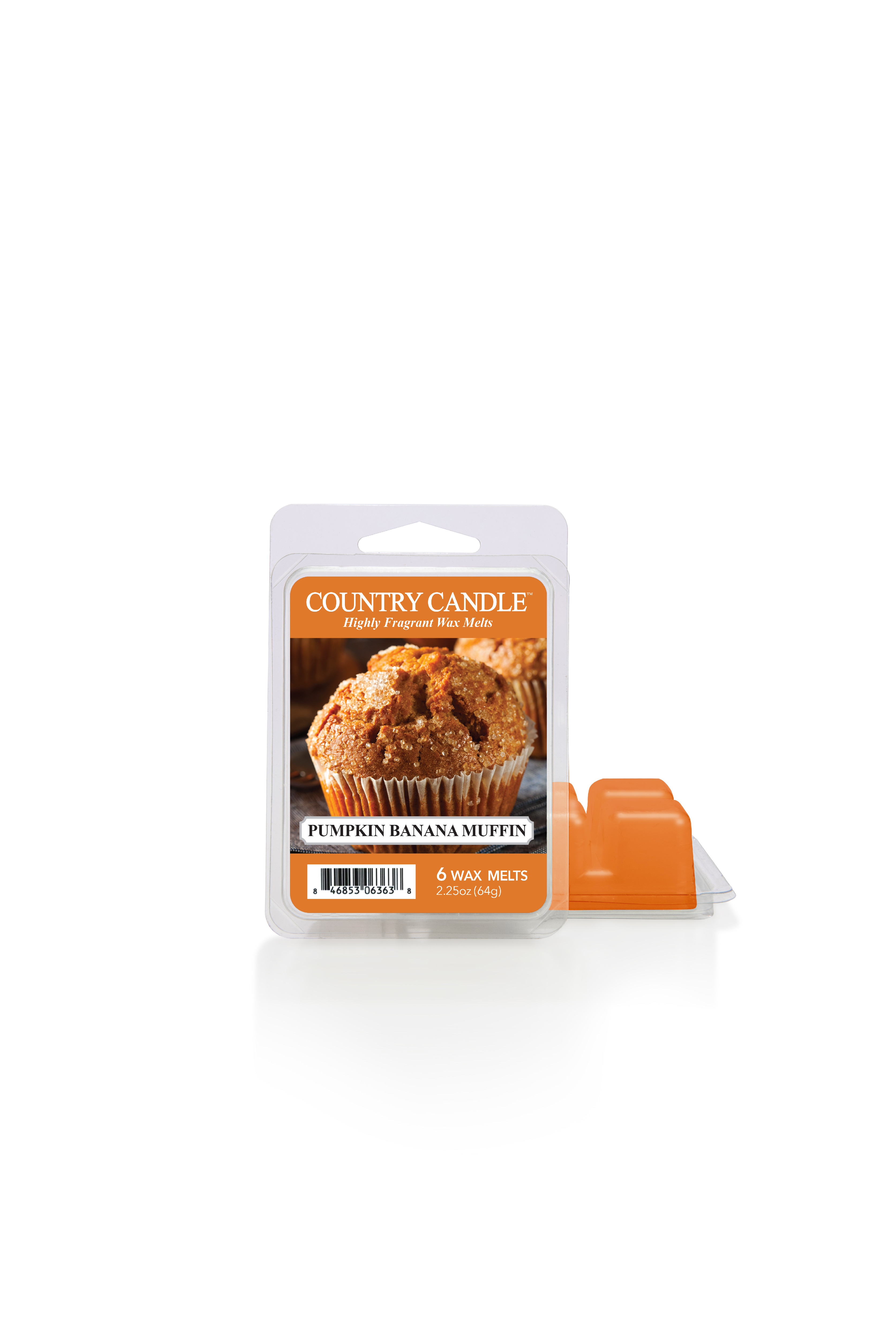 Country Candle Pumpkin Banana Muffin kvapus vaškas (64g)