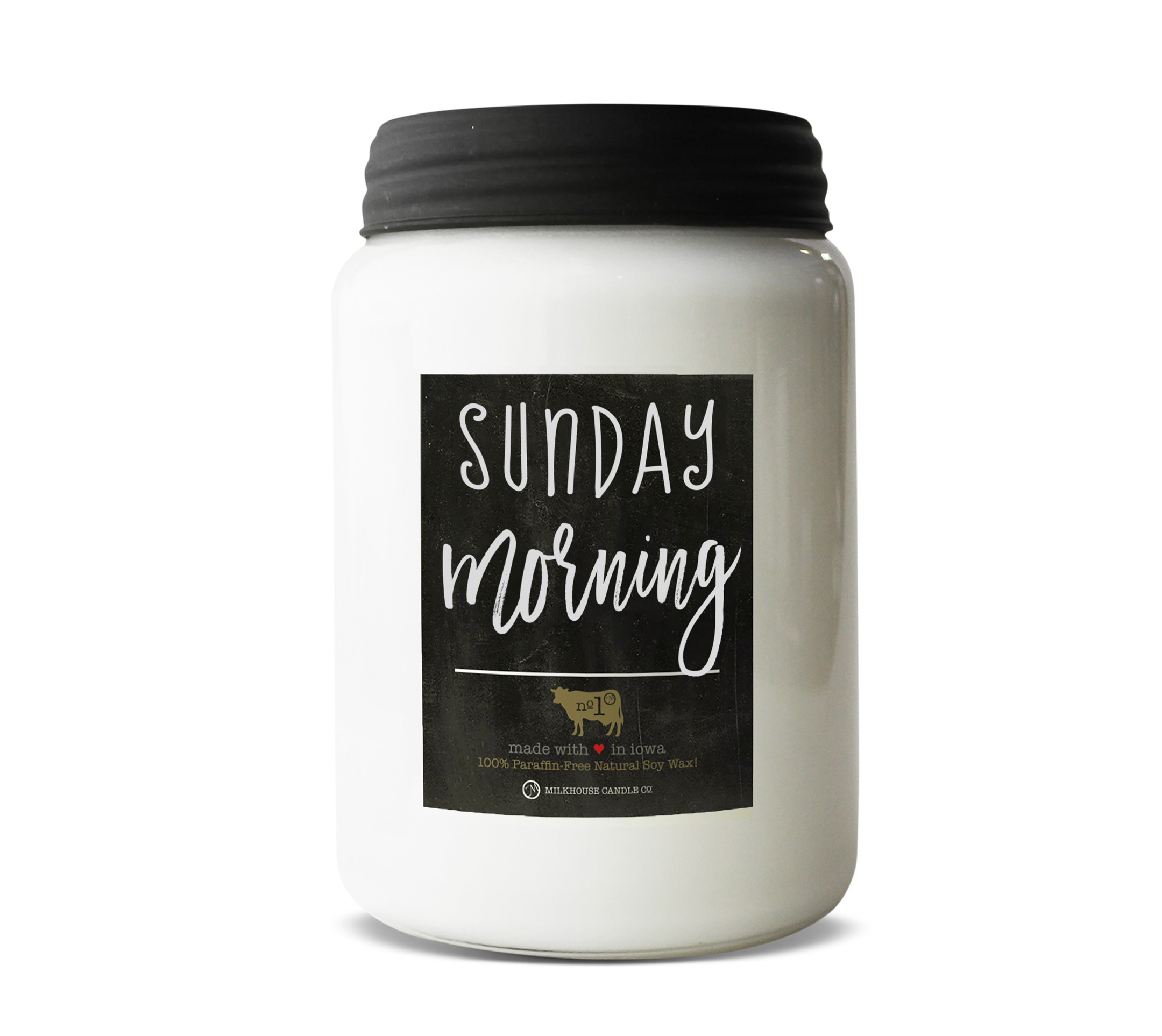 MILKHOUSE CANDLE Sunday Morning kvapioji žvakė Farmhouse Jar (737 g)