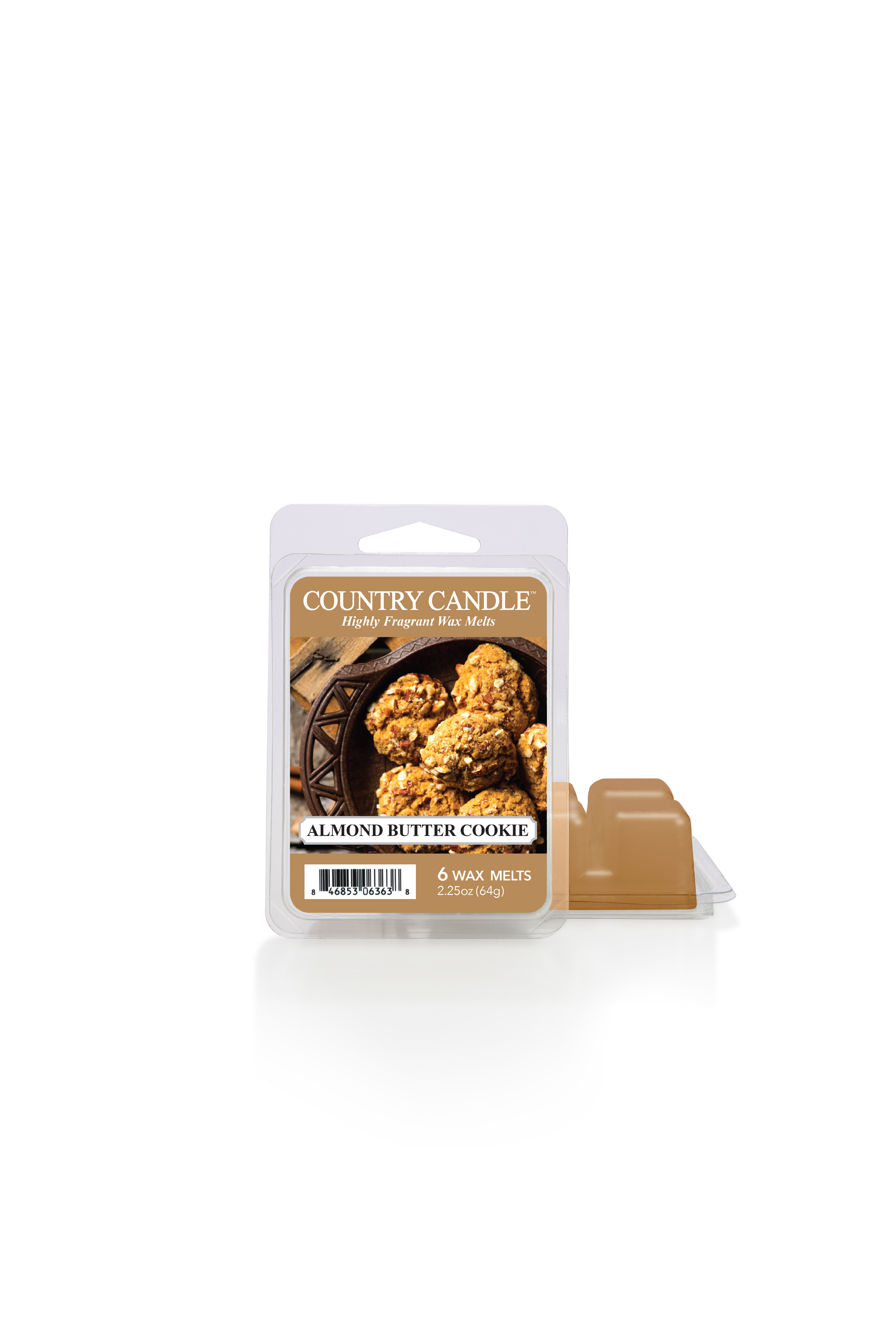 Country Candle Almond Butter Cookies kvapus vaškas (64g)