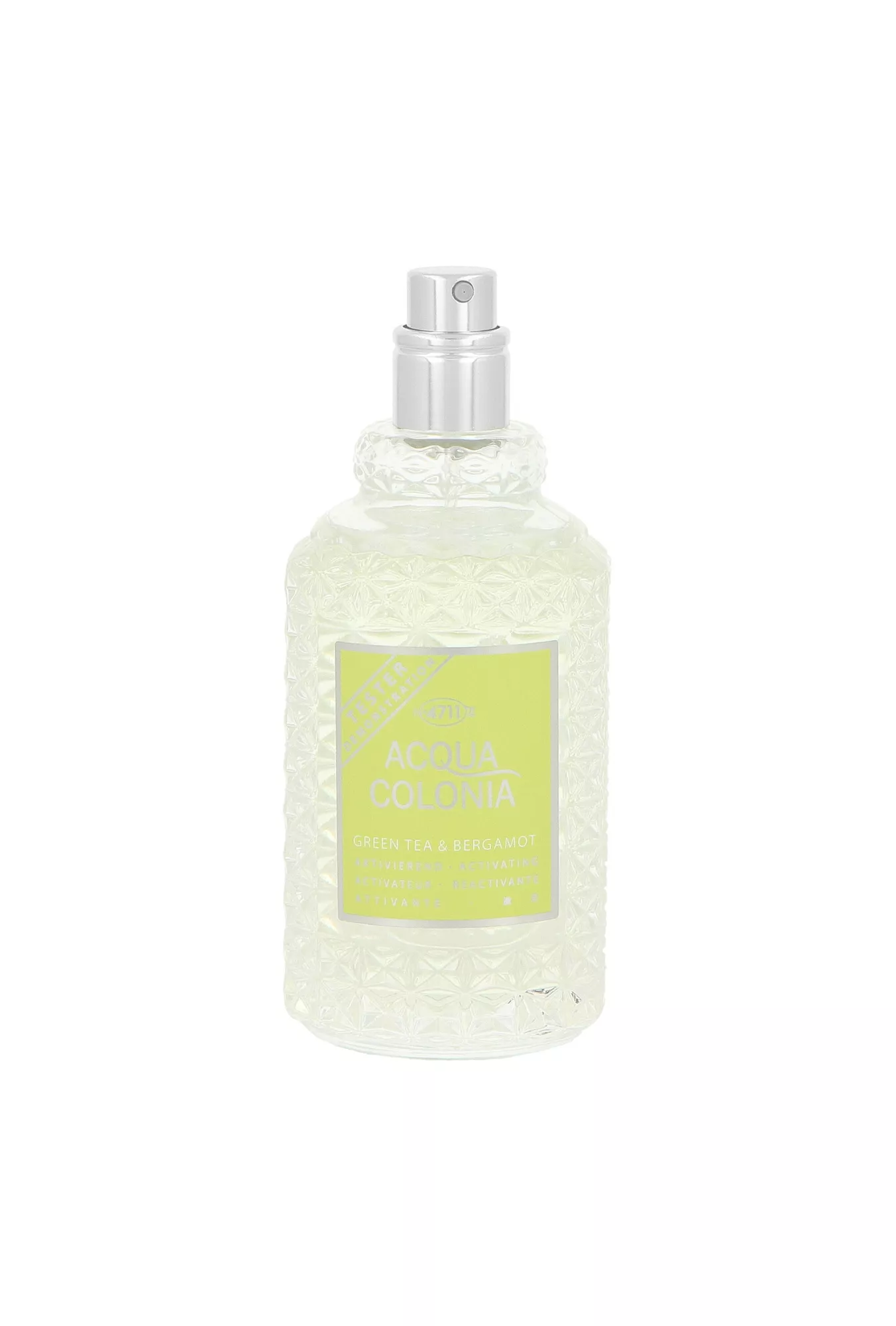 4711 Acqua Colonia Green Tea & Bergamot Odekolonas - testeris