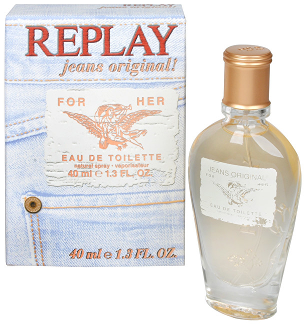 Replay Jeans Original for Her Tualetinis vanduo