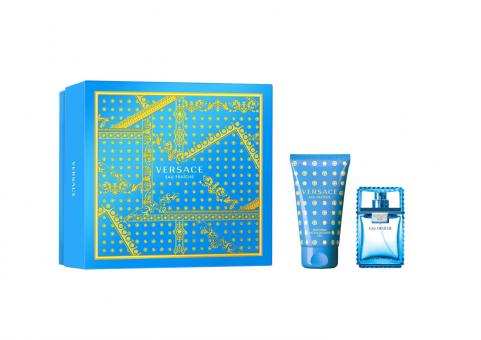 Versace Man Eau Fraiche Dovanų rinkinys, Tualetinis vanduo 30ml + Dušo želė 50ml