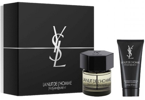 Yves Saint Laurent La Nuit de L´Homme Dovanų rinkinys, Tualetinis vanduo 60ml + Dušo želė 50ml