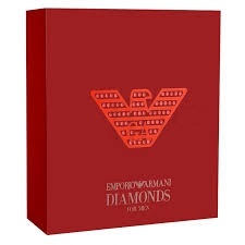 Giorgio Armani Diamonds for Men Dovanų rinkinys, Tualetinis vanduo 75ml + Balzamas po skutimosi 50ml + Dušo želė 50ml