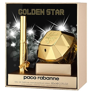 Paco Rabanne Lady Million Dovanų rinkinys, Parfumuotas vanduo 80ml + miniatiūrinis 1.18g