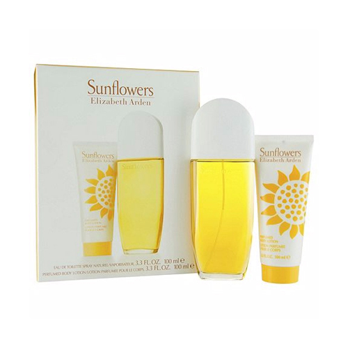 Elizabeth Arden Sunflowers dovanų rinkinys, tualetinis vanduo 100 ml + kūno losjonas 100 ml