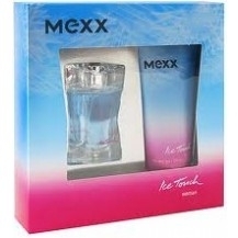 Mexx Ice Touch Woman Dovanų rinkinys, Tualetinis vanduo 20ml + Dušo želė 50ml