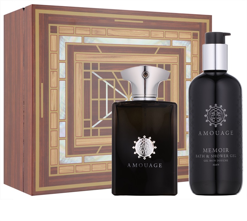 Amouage Memoir Man dovanų rinkinys, parfumuotas vanduo 100ml + dušo želė 300ml