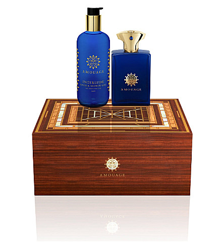 Amouage Interlude Man dovanų rinkinys, parfumuotas vanduo 100ml + dušo želė 300ml