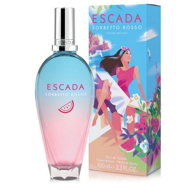 Escada Sorbetto Rosso Eau De Toilette Tualetinis vanduo