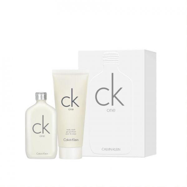 Calvin Klein CK One Dovanų rinkinys, Tualetinis vanduo 50ml + Dušo želė 100ml