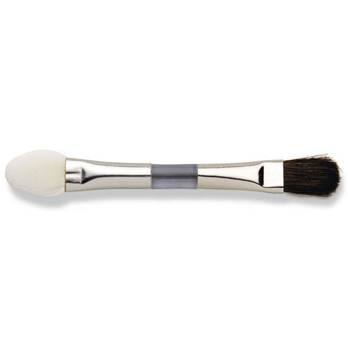 Dvipusis akių šešėlių aplikatorius (Eyeshadow Double Brush)