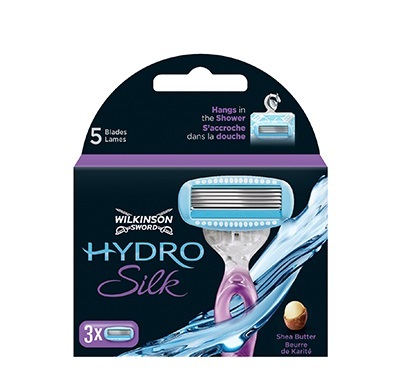 Keičiamos galvutės Wilkinson HYDRO Silk moterims 3 vnt