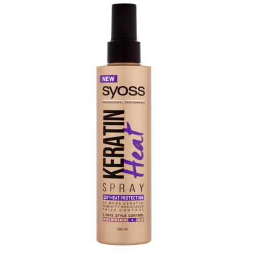 Plaukų kontrolės purškiklis Keratin 4 (Heat Spray) 200 ml